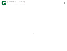 Tablet Screenshot of jgreenepainting.com